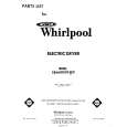 WHIRLPOOL LE6680XKW0 Parts Catalog WHIRLPOOL LE6680XKW0 Parts Catalog