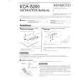KENWOOD KCAS200 Owners Manual KENWOOD KCAS200 Owners Manual