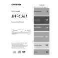 ONKYO DVC501 Owners Manual ONKYO DVC501 Owners Manual