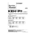 PIONEER KEHP11 Service Manual PIONEER KEHP11 Service Manual