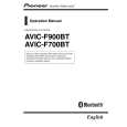 PIONEER AVIC-F700BT/XS/EW5 Owners Manual PIONEER AVIC-F700BT/XS/EW5 Owners Manual