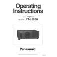 PANASONIC PTL592U Owners Manual PANASONIC PTL592U Owners Manual