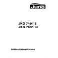 JUNO-ELECTROLUX JKG7491BL Owners Manual JUNO-ELECTROLUX JKG7491BL Owners Manual