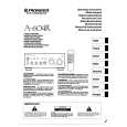 PIONEER A-604R Owners Manual PIONEER A-604R Owners Manual