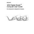 SONY PCVR553DS Owners Manual SONY PCVR553DS Owners Manual