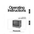 PANASONIC WVBM1910 Owners Manual PANASONIC WVBM1910 Owners Manual