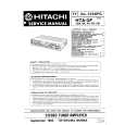 HITACHI HTA-3F Service Manual HITACHI HTA-3F Service Manual