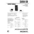 SONY SAVA59 Service Manual SONY SAVA59 Service Manual
