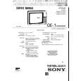 SONY QE1CHASSIS Service Manual SONY QE1CHASSIS Service Manual