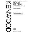 KENWOOD UD700 Owners Manual KENWOOD UD700 Owners Manual
