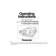PANASONIC PTD9510E Owners Manual PANASONIC PTD9510E Owners Manual