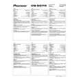 PIONEER CS-5070 Owners Manual PIONEER CS-5070 Owners Manual
