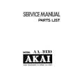 AKAI AA-1030 Service Manual AKAI AA-1030 Service Manual
