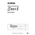 YAMAHA SREV1 Owners Manual YAMAHA SREV1 Owners Manual