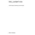 AEG LAV4430 Owners Manual AEG LAV4430 Owners Manual