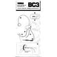 YAMAHA BC3 Owners Manual YAMAHA BC3 Owners Manual