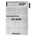 PIONEER KEH3820R Owners Manual PIONEER KEH3820R Owners Manual