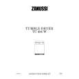 ZANUSSI TC484W Owners Manual ZANUSSI TC484W Owners Manual