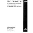 AEG LAV617 Owners Manual AEG LAV617 Owners Manual