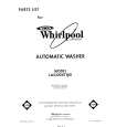 WHIRLPOOL LA5320XTF0 Parts Catalog WHIRLPOOL LA5320XTF0 Parts Catalog