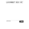 AEG Lavamat 800 HC Owners Manual AEG Lavamat 800 HC Owners Manual