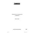 ZANUSSI ZNB38NVD Owners Manual ZANUSSI ZNB38NVD Owners Manual