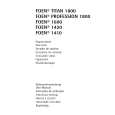 AEG FOENTITAN1800 Owners Manual AEG FOENTITAN1800 Owners Manual