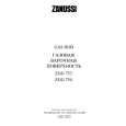 ZANUSSI TG5090N Owners Manual ZANUSSI TG5090N Owners Manual