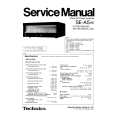 TECHNICS SEA5/K Service Manual TECHNICS SEA5/K Service Manual