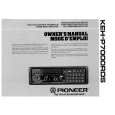 PIONEER KEH-P7000RDS Owners Manual PIONEER KEH-P7000RDS Owners Manual
