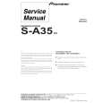 PIONEER S-A35XC Service Manual PIONEER S-A35XC Service Manual
