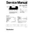 TECHNICS SLCH515 Service Manual TECHNICS SLCH515 Service Manual