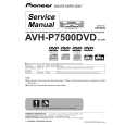 PIONEER AVH-P7500DVD-2/EW Service Manual PIONEER AVH-P7500DVD-2/EW Service Manual