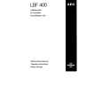 AEG LBF400 Owners Manual AEG LBF400 Owners Manual