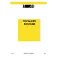 ZANUSSI ZDI6896QX Owners Manual ZANUSSI ZDI6896QX Owners Manual