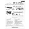 SHARP VC782G/D/S Service Manual SHARP VC782G/D/S Service Manual
