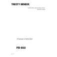 TRICITY BENDIX FD852 Owners Manual TRICITY BENDIX FD852 Owners Manual