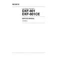 SONY DXF-801 Service Manual SONY DXF-801 Service Manual