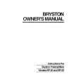 BRYSTON BP20 Owners Manual BRYSTON BP20 Owners Manual