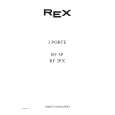 REX-ELECTROLUX RF3PX Owners Manual REX-ELECTROLUX RF3PX Owners Manual