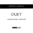 HARMAN KARDON DUET Owners Manual HARMAN KARDON DUET Owners Manual