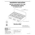 WHIRLPOOL KGCP467JSS1 Installation Manual WHIRLPOOL KGCP467JSS1 Installation Manual