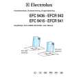 ELECTROLUX EFCR941X Owners Manual ELECTROLUX EFCR941X Owners Manual