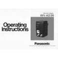 PANASONIC WVAD36 Owners Manual PANASONIC WVAD36 Owners Manual