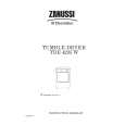 AEG TDE 4235 W Owners Manual AEG TDE 4235 W Owners Manual