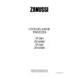 ZANUSSI ZV280 Owners Manual ZANUSSI ZV280 Owners Manual