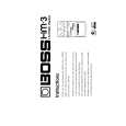 BOSS HM-3 Owners Manual BOSS HM-3 Owners Manual