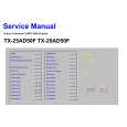 PANASONIC TX25AD50F Owners Manual PANASONIC TX25AD50F Owners Manual