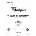 WHIRLPOOL RF4400XLW1 Parts Catalog WHIRLPOOL RF4400XLW1 Parts Catalog