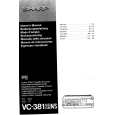 SHARP VC381 Owners Manual SHARP VC381 Owners Manual